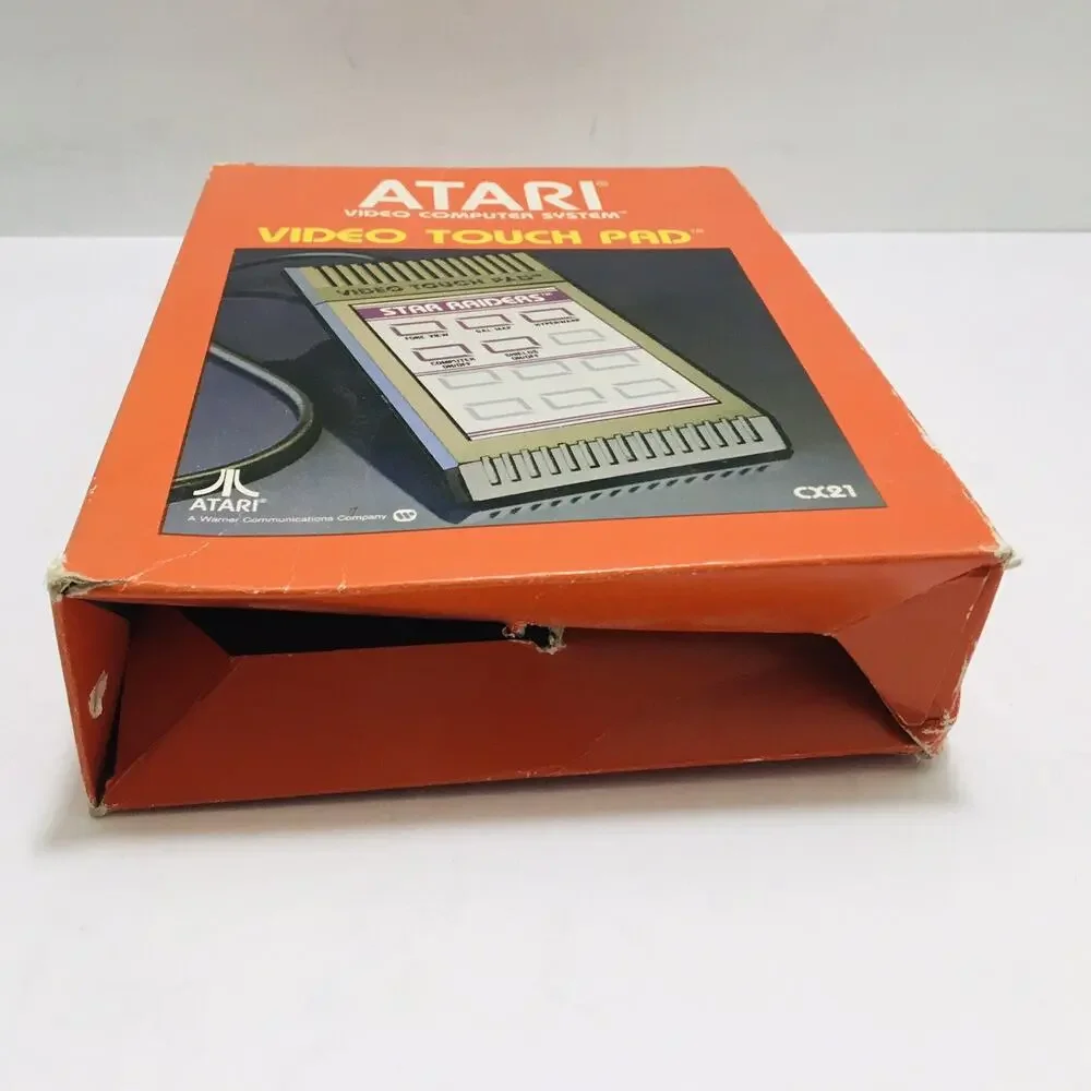 Vintage Atari VIDEO TOUCH PAD ORIGINAL BOX ONLY 80's READ NO GAME
